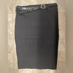 B•Wear Black Pencil Skirt